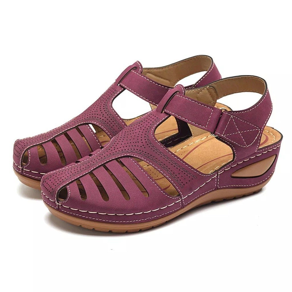 Lourdes® | Breathable Orthopedic Sandal With Low Heel And Corrective Function