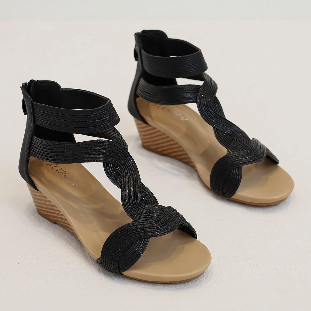 Seraphina Soft Wedge Sandals for Women | Bohemian Fashion Platform