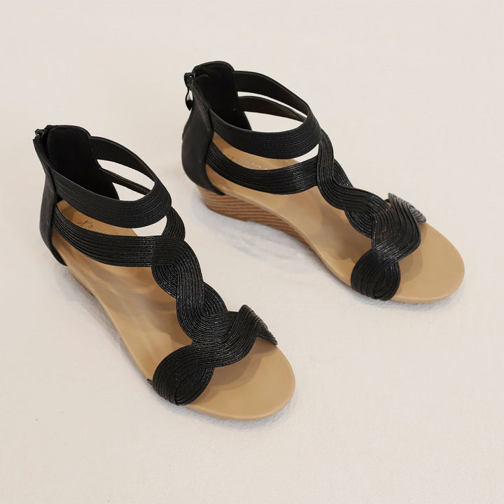 Seraphina Soft Wedge Sandals for Women | Bohemian Fashion Platform