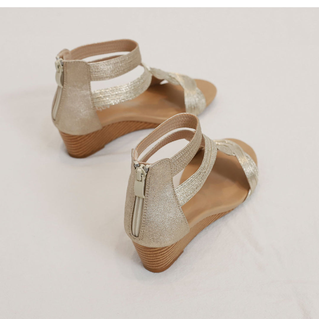 Seraphina Soft Wedge Sandals for Women | Bohemian Fashion Platform