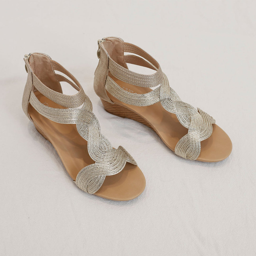 Seraphina Soft Wedge Sandals for Women | Bohemian Fashion Platform