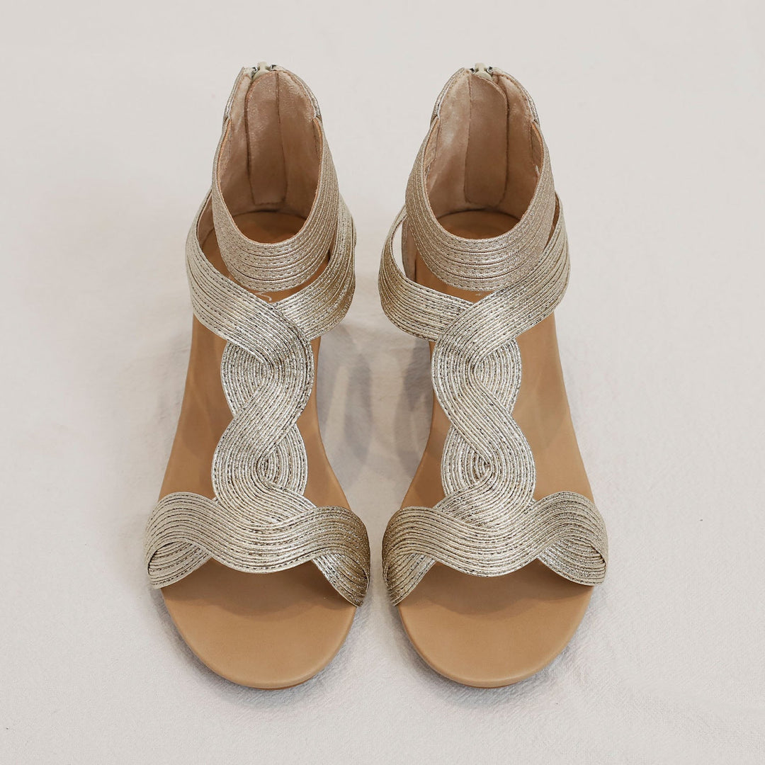 Seraphina Soft Wedge Sandals for Women | Bohemian Fashion Platform