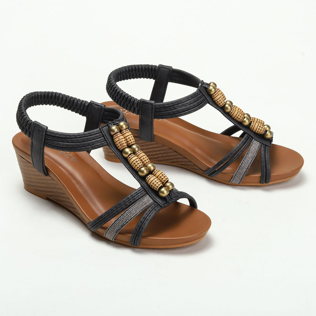 Valentina Boho Wedge Sandals for Women | Vacation Platform Summer