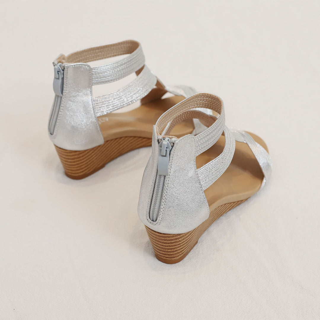 Seraphina Soft Wedge Sandals for Women | Bohemian Fashion Platform
