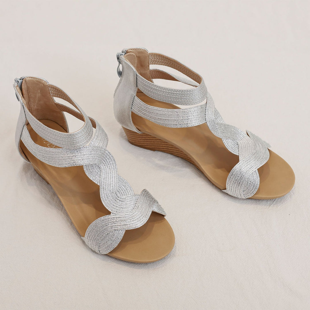 Seraphina Soft Wedge Sandals for Women | Bohemian Fashion Platform