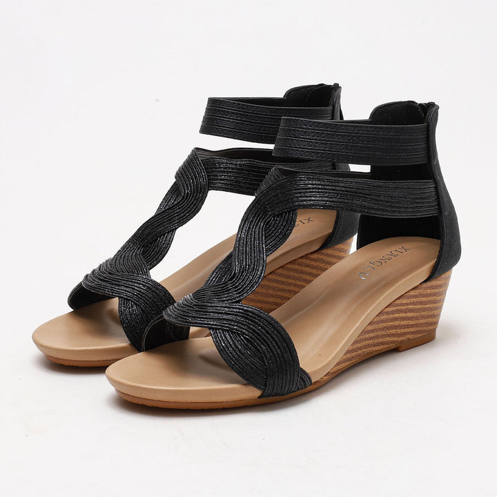Seraphina Soft Wedge Sandals for Women | Bohemian Fashion Platform
