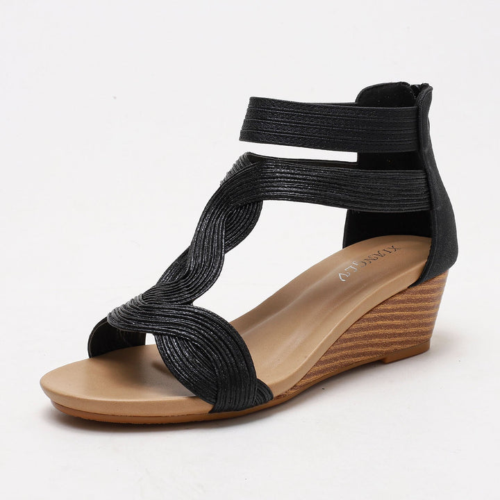 Seraphina Soft Wedge Sandals for Women | Bohemian Fashion Platform