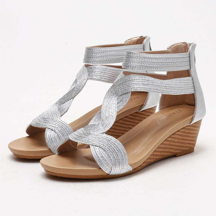 Seraphina Soft Wedge Sandals for Women | Bohemian Fashion Platform