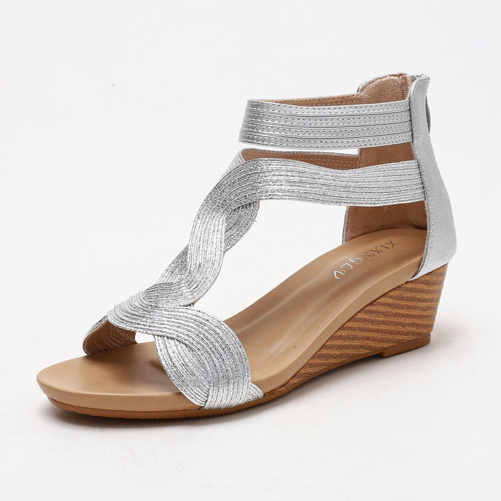 Seraphina Soft Wedge Sandals for Women | Bohemian Fashion Platform