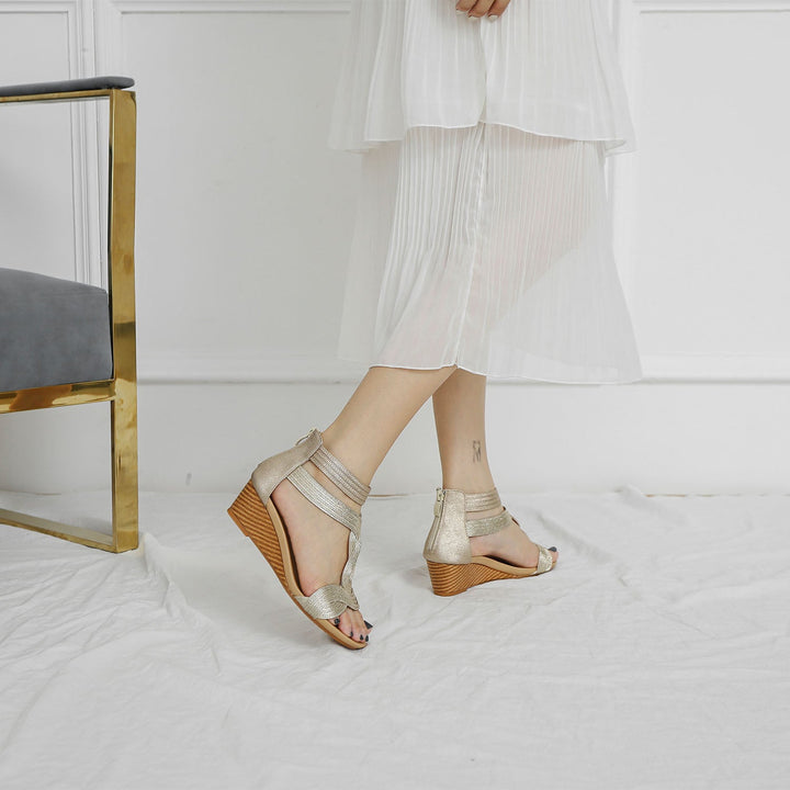 Seraphina Soft Wedge Sandals for Women | Bohemian Fashion Platform