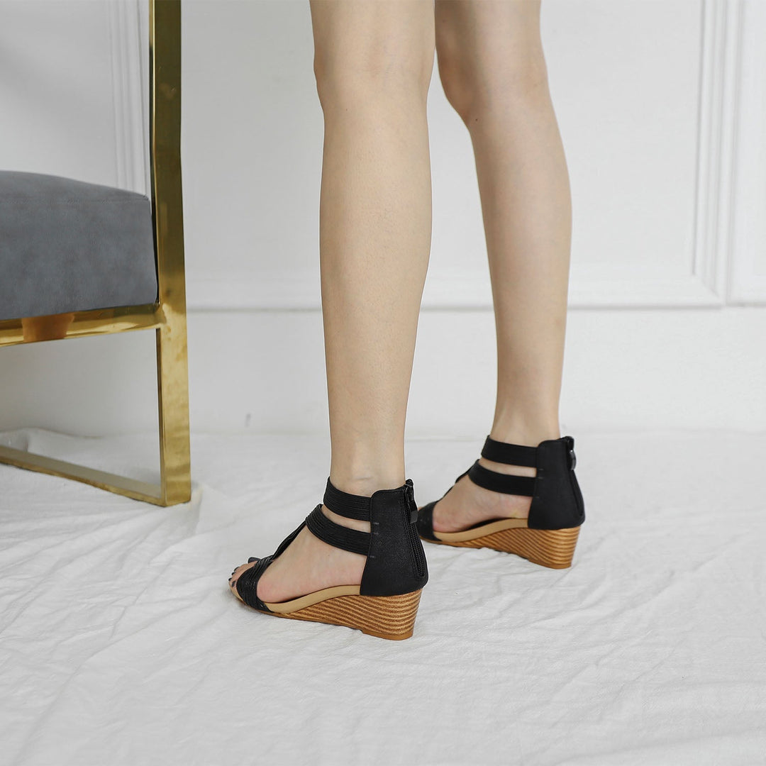 Seraphina Soft Wedge Sandals for Women | Bohemian Fashion Platform