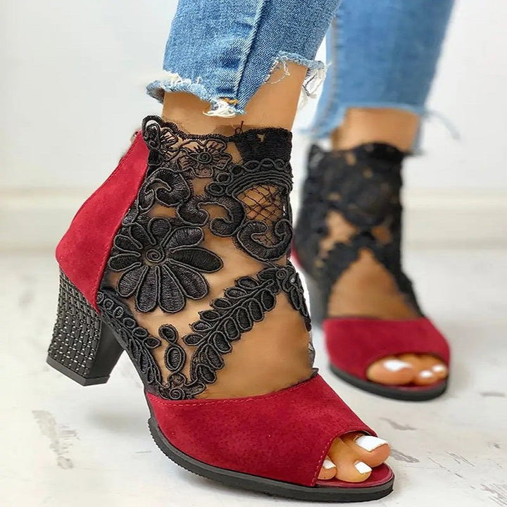 Scarlett® | Sandal with pointed heel