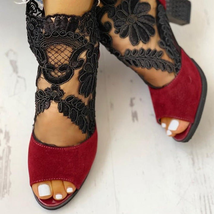 Scarlett® | Sandal with pointed heel