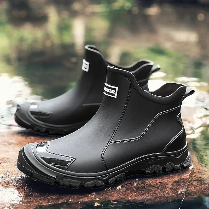 Lily | Waterproof Boots Ankle Chelsea Style Slip-On Rain - Women's Ankle Boots | Nancy Callen Fashion