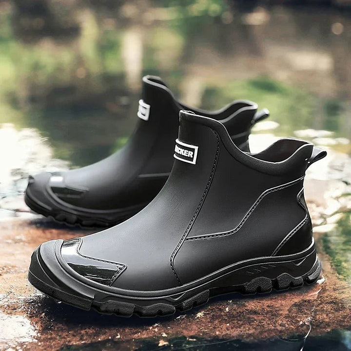 Lily | Waterproof Boots Ankle Chelsea Style Slip-On Rain - Women&