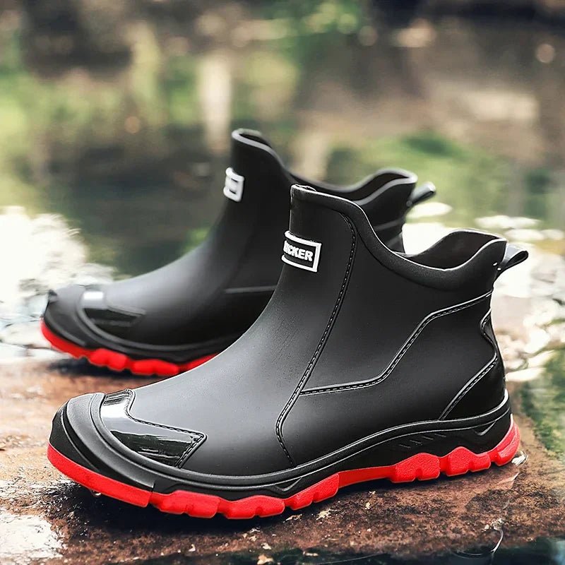Lily | Waterproof Boots Ankle Chelsea Style Slip-On Rain - Women&
