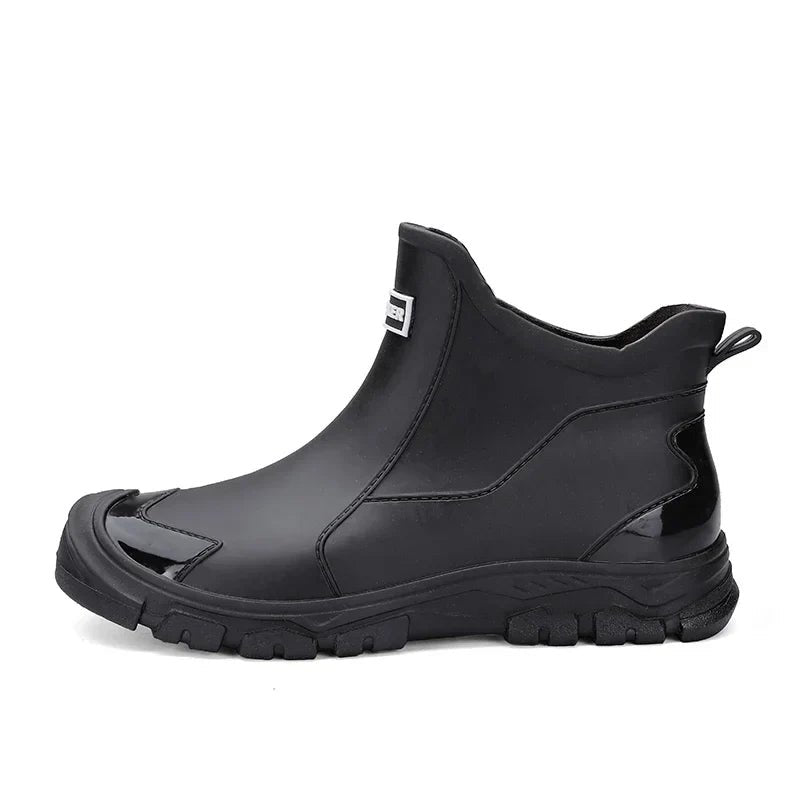 Lily | Waterproof Boots Ankle Chelsea Style Slip-On Rain - Women&