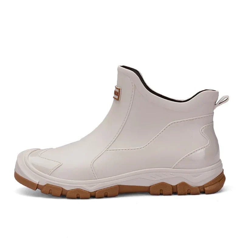 Lily | Waterproof Boots Ankle Chelsea Style Slip-On Rain - Women&