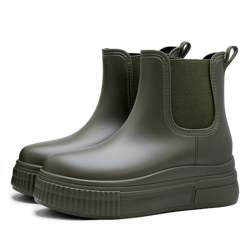 Scarlett | Waterproof Boots Chelsea Platform Rain Ankle - Women&