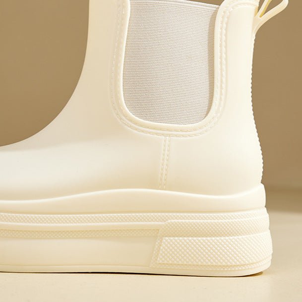 Scarlett | Waterproof Boots Chelsea Platform Rain Ankle - Women&