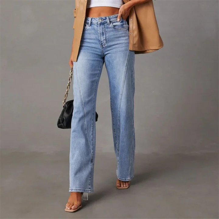 Dakota | Classic Straight Leg Denim Jeans