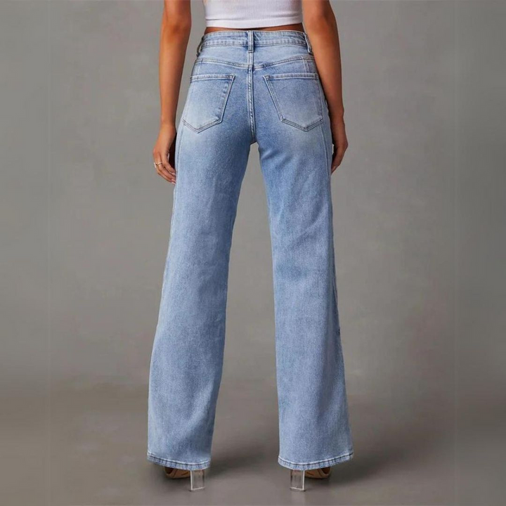 Dakota | Classic Straight Leg Denim Jeans
