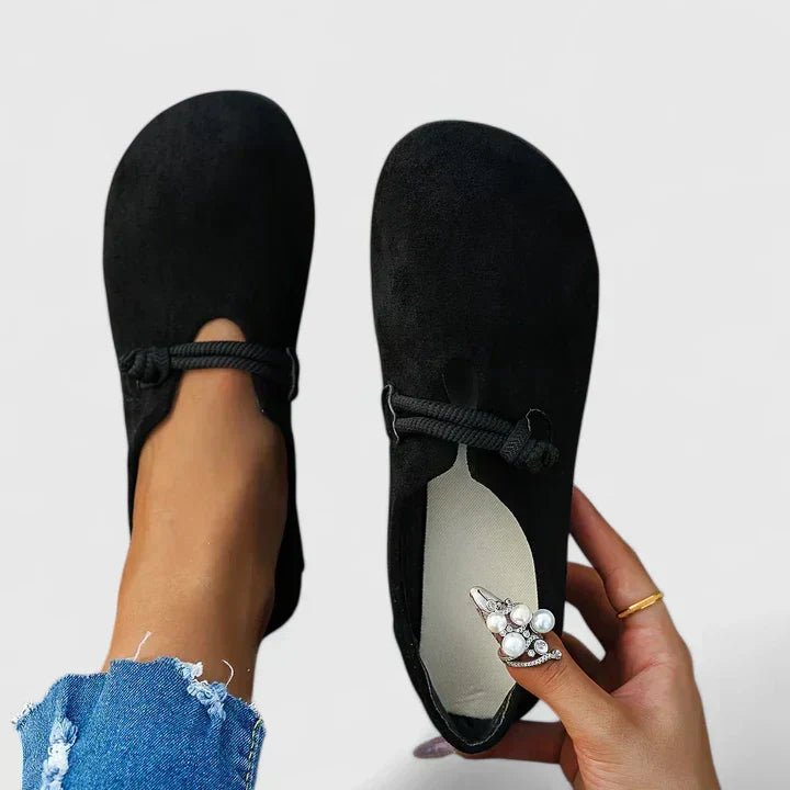 Ivy | Women's Loafers Round Toe Rope Detail Slip-On Flat - Women's Slip-On Loafers | Nancy Callen Fashion