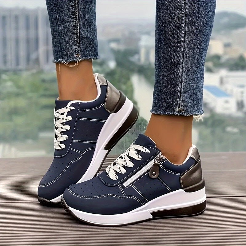 Mia | Women's Orthopedic Trainers Lace-Up Low-Cut Comfort - Women's Low-Cut Trainers | Nancy Callen Fashion
