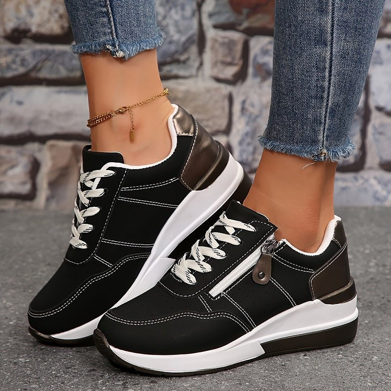 Mia | Women's Orthopedic Trainers Lace-Up Low-Cut Comfort - Women's Low-Cut Trainers | Nancy Callen Fashion